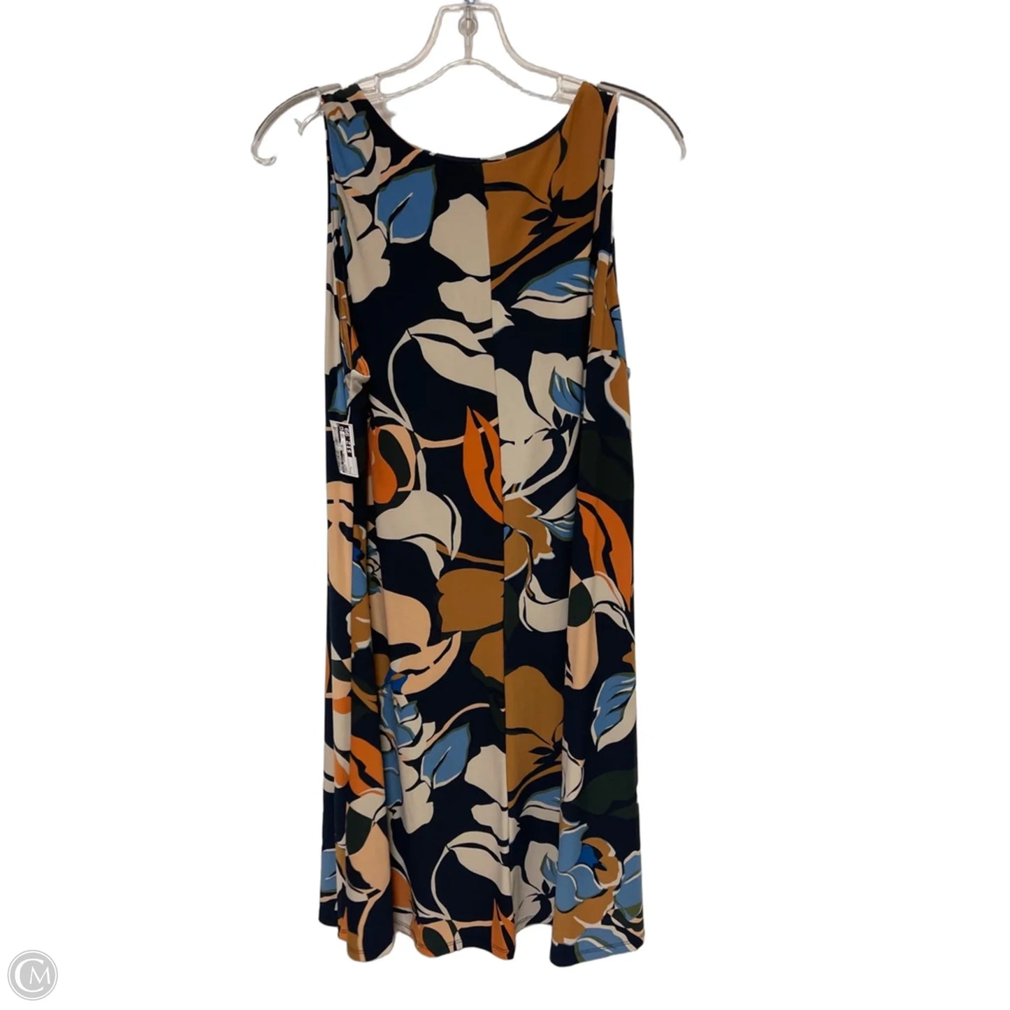 Dress Casual Midi By Nine West In Navy, Size: L
