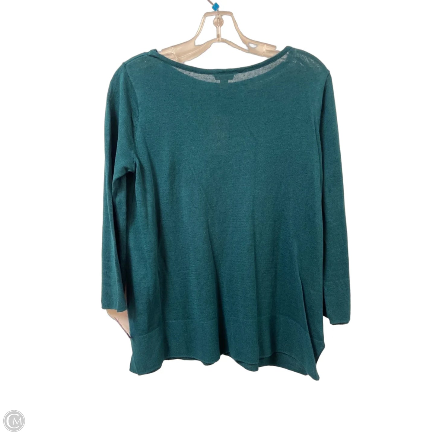 Top Long Sleeve By J. Jill In Teal, Size: M