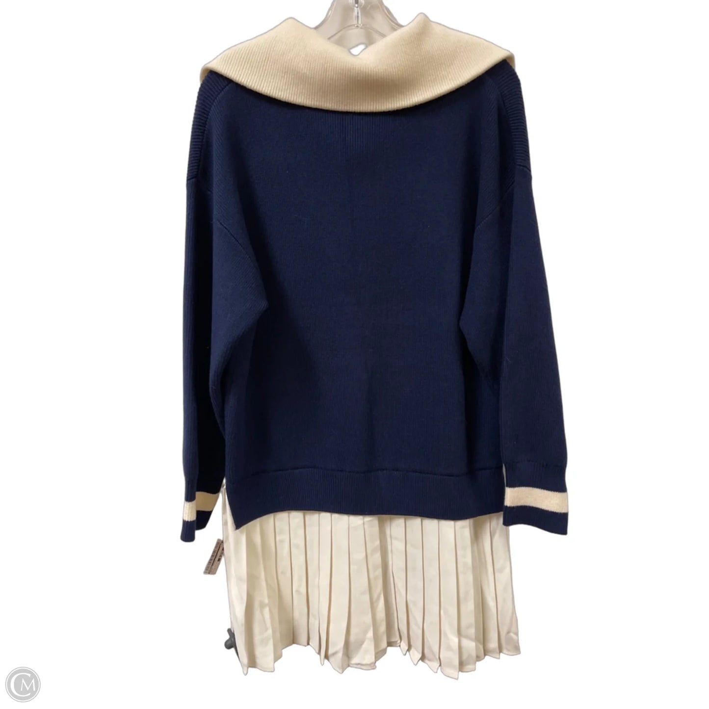 Dress Casual Midi By Maeve In Blue, Size: M