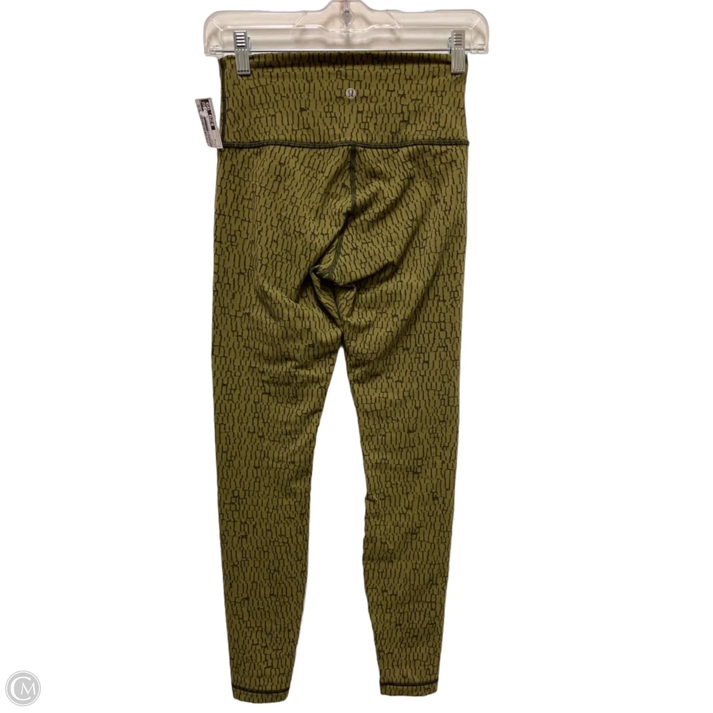 Athletic Leggings By Lululemon In Green, Size: 6