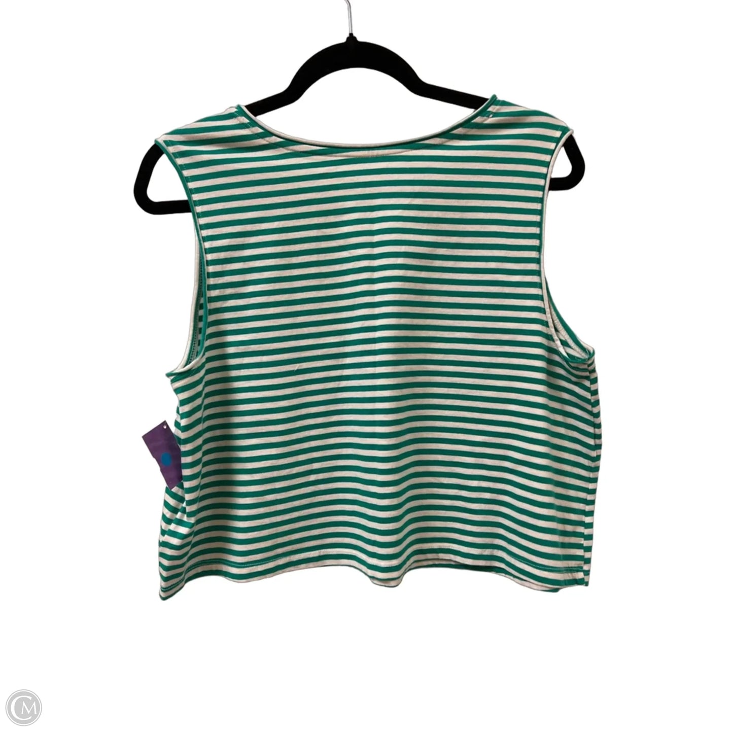 Top Sleeveless By Universal Thread In Green, Size: Xl