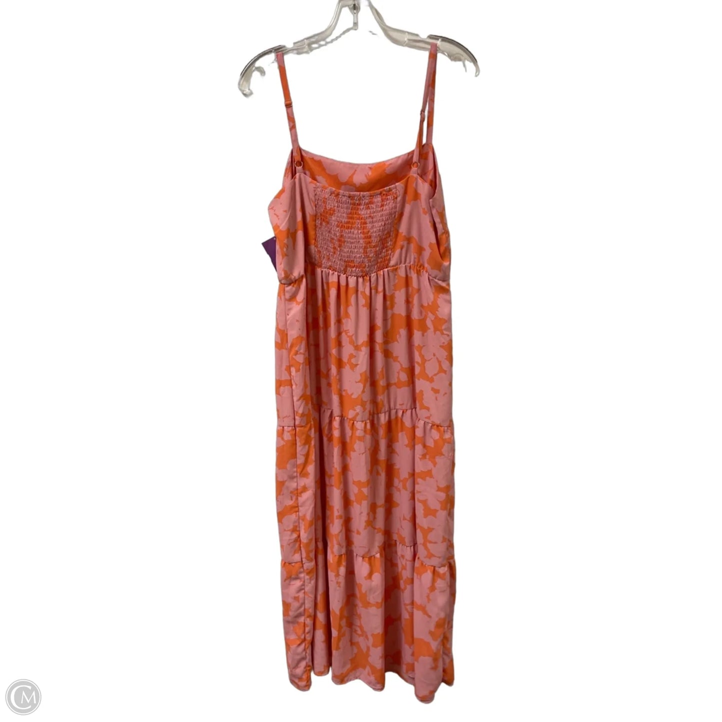 Dress Casual Maxi By Social Standard By Sanctuary In Orange, Size: Xl