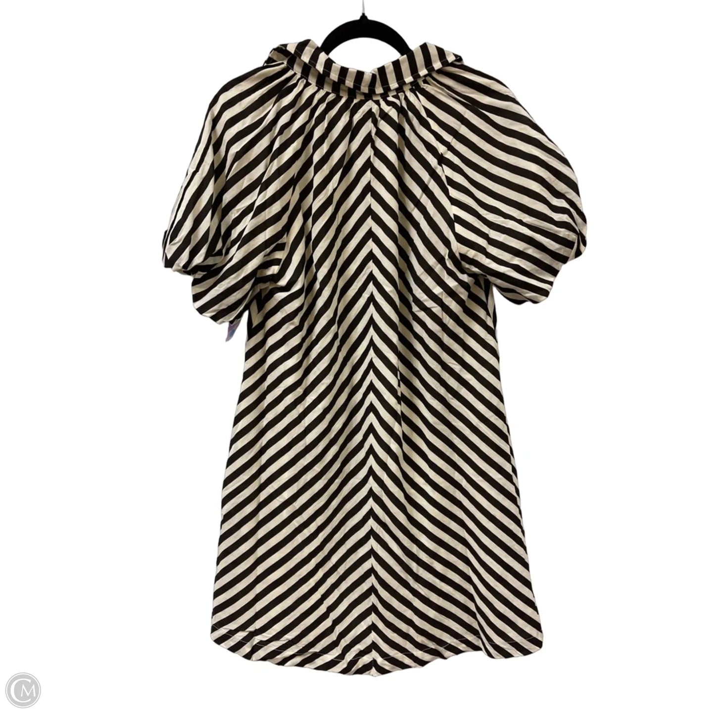 Dress Casual Midi By Anniewear In Black & Cream, Size: M