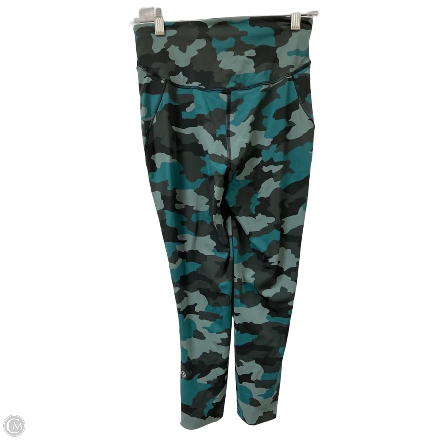 Athletic Leggings By Lululemon In Camouflage Print, Size: 6