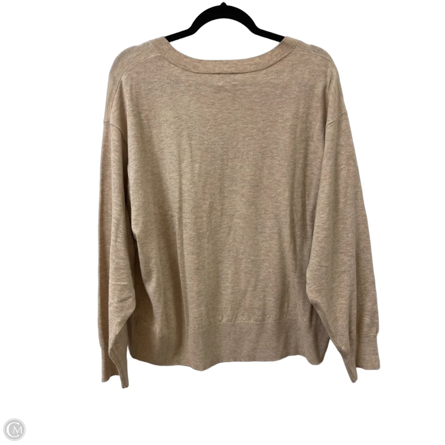 Sweater By A New Day In Tan, Size: Xl