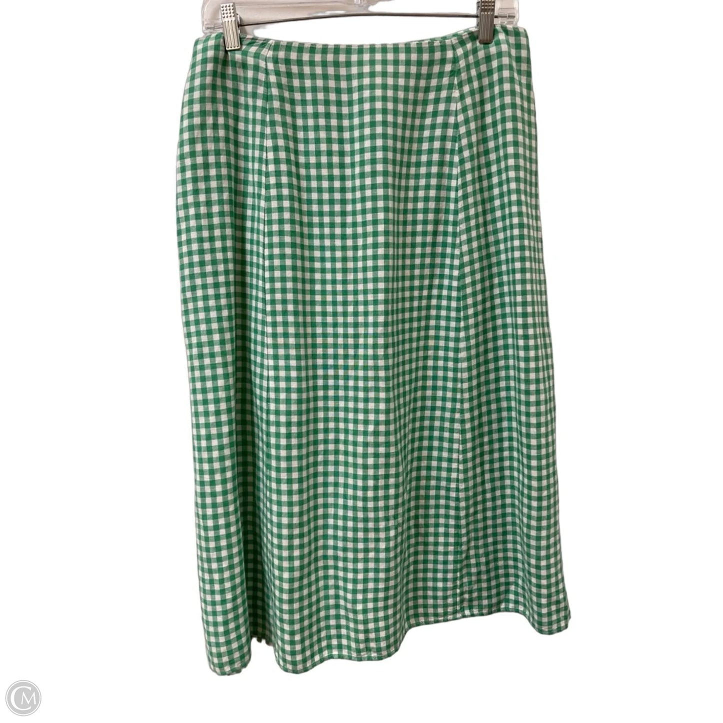 Skirt Midi By Loft In Green, Size: 8p