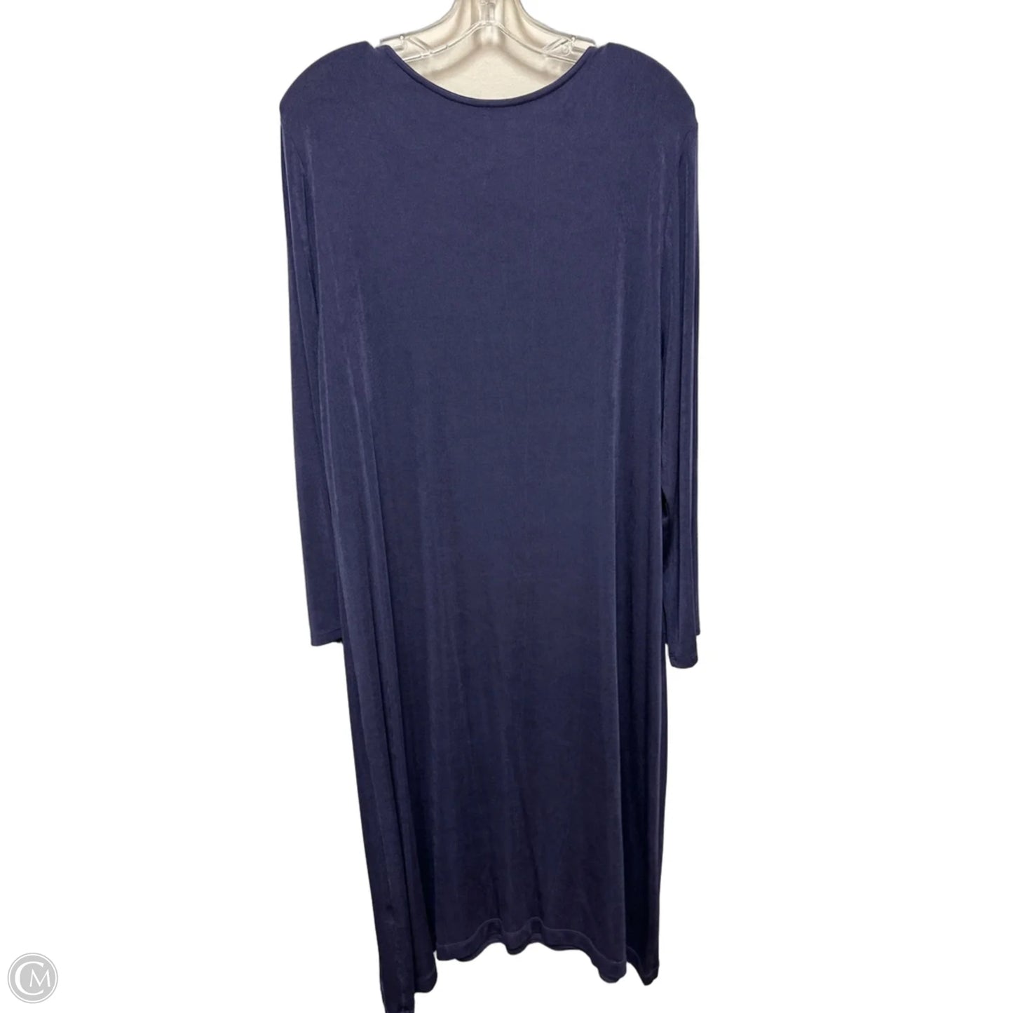 Dress Casual Maxi By Chicos In Purple, Size: 2x