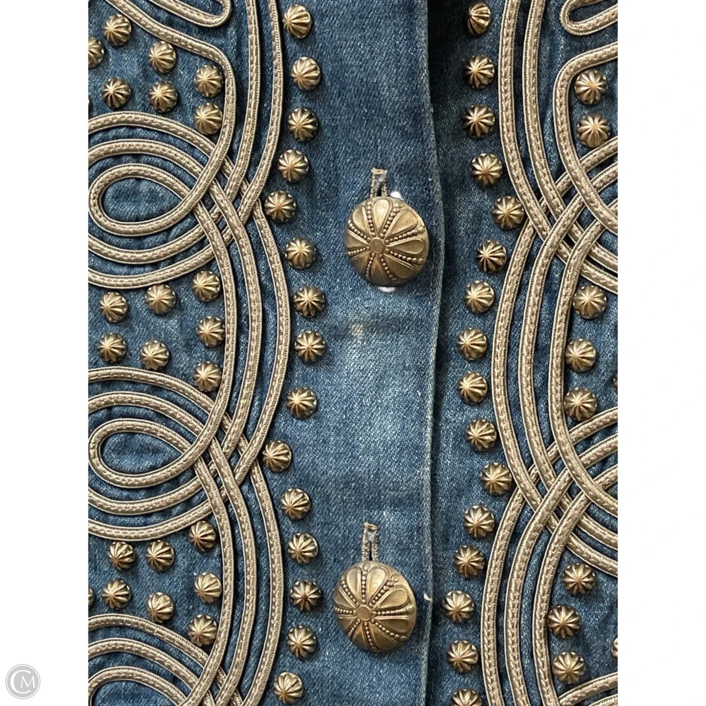 Vest Other By Double D Ranch In Blue Denim, Size: S