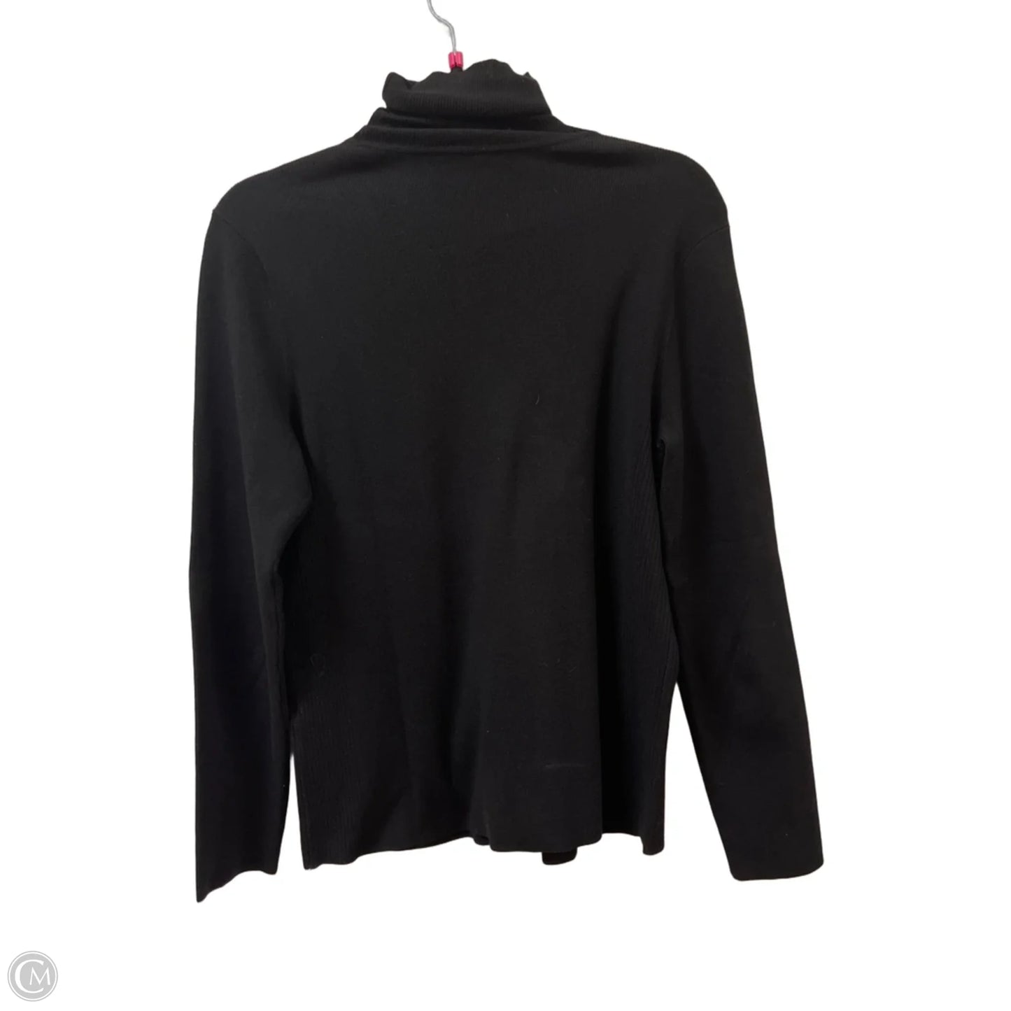 Sweater By Chicos In Black, Size: L
