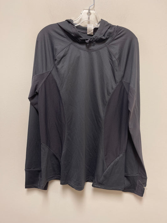 Athletic Top Long Sleeve Collar By Fabletics  Size: 2x