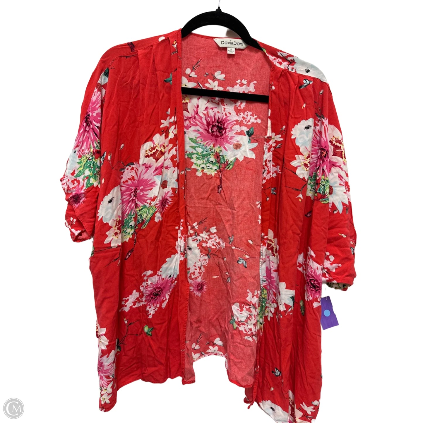 Kimono By Davi & Dani In Red, Size: S
