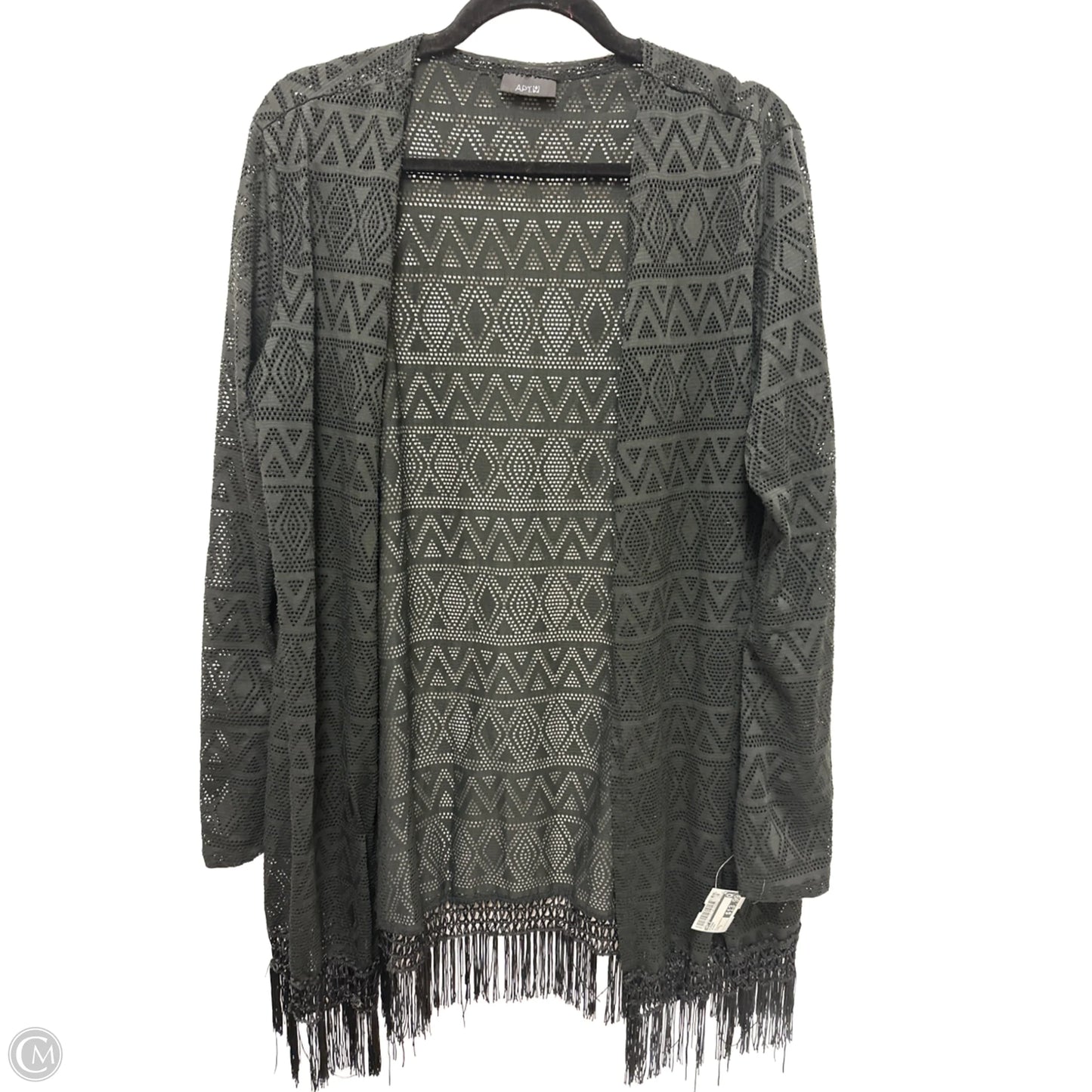 Kimono By Apt 9 In Black, Size: L