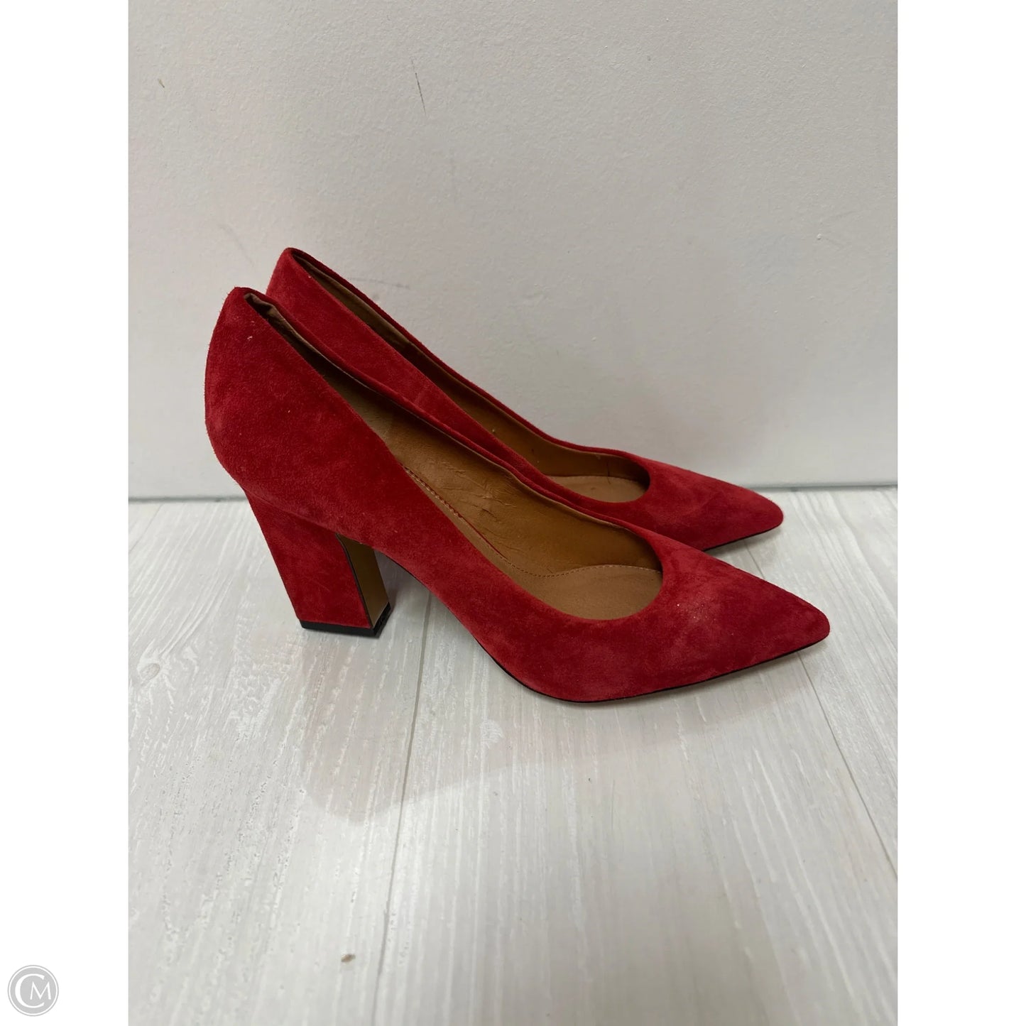 Shoes Heels Block By Franco Sarto In Red, Size: 10