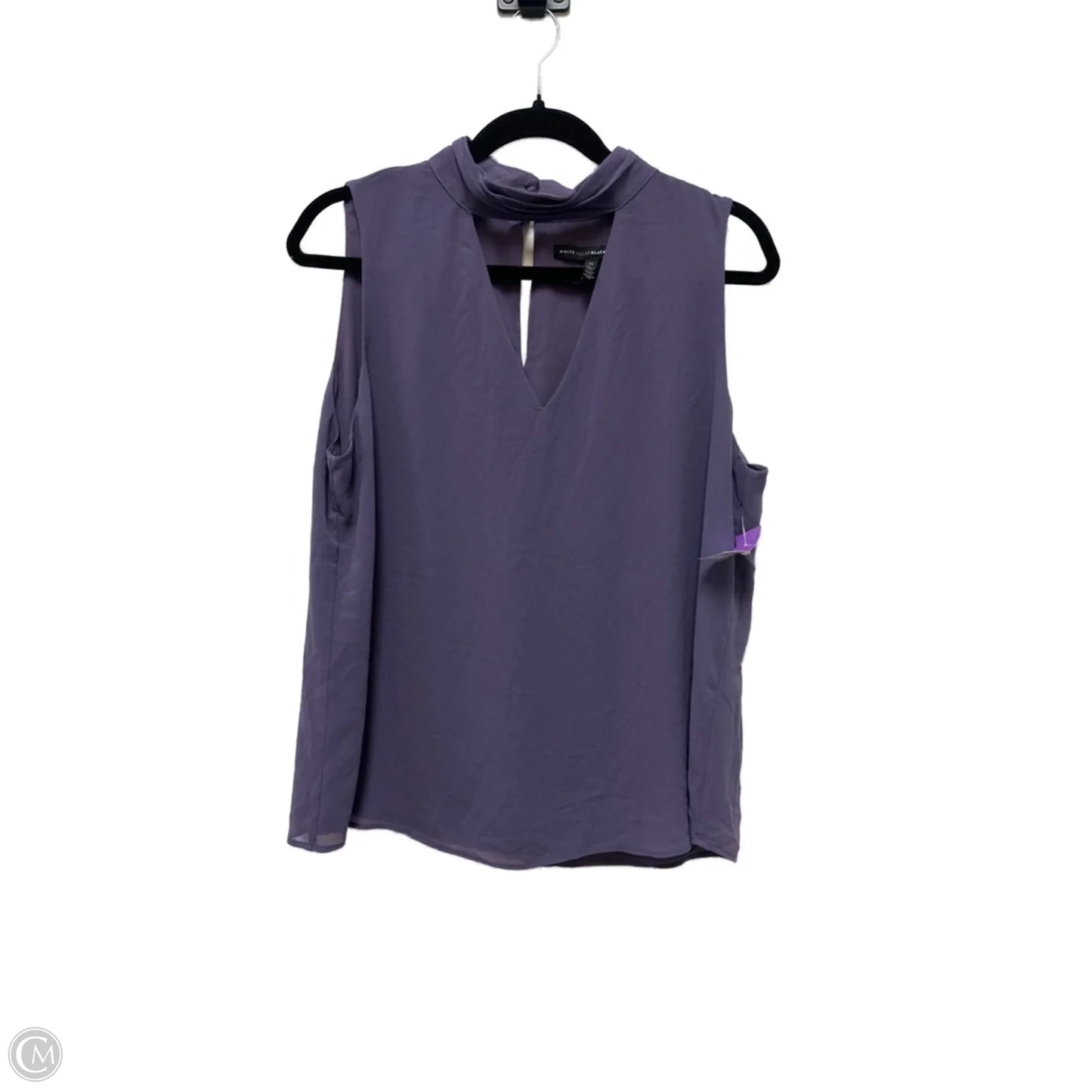 Top Sleeveless By White House Black Market In Purple, Size: Xl