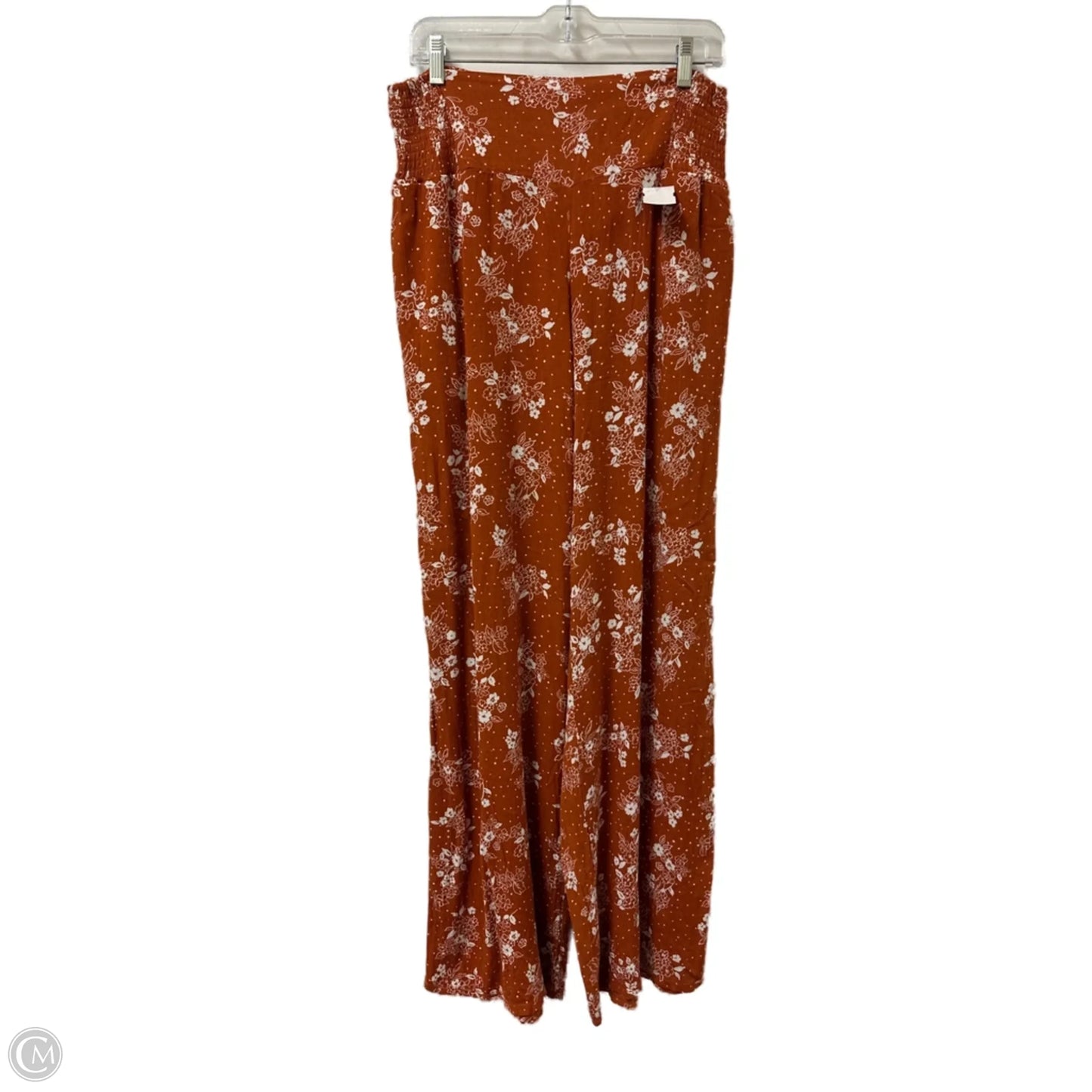 Pants Wide Leg By Three Dots In Orange, Size: 8