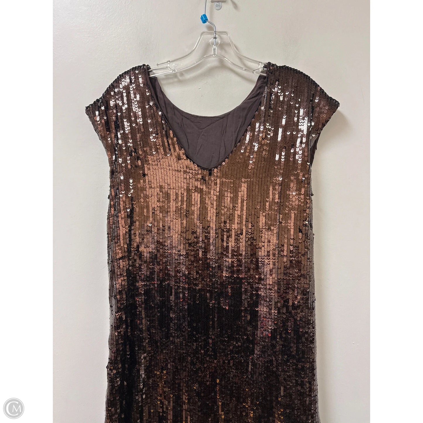 Dress Party Midi By Maeve In Brown, Size: Xs
