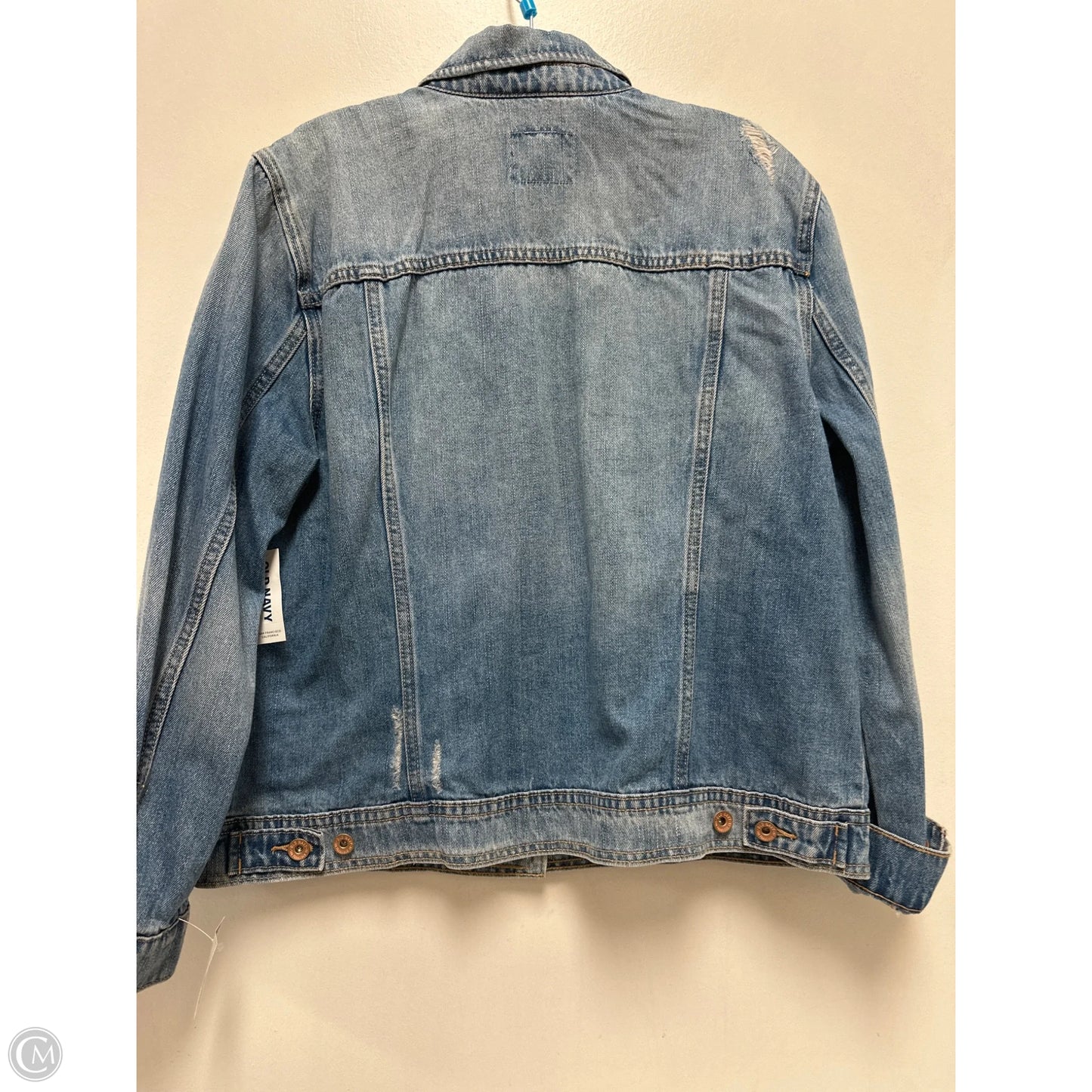 Jacket Denim By Old Navy In Blue Denim, Size: Xl