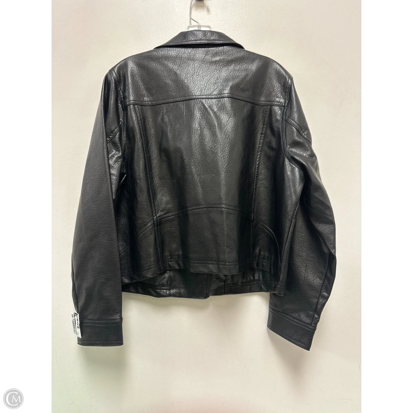 Jacket Moto By Old Navy In Black, Size: Xl