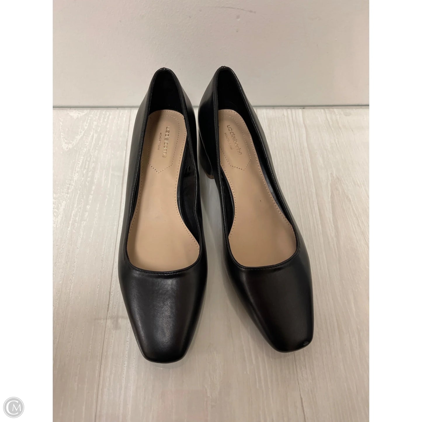 Shoes Heels Kitten By Liz Claiborne In Black, Size: 9