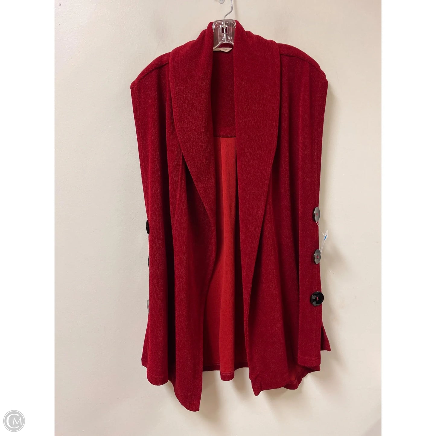 Vest Other By Soft Surroundings In Red, Size: L
