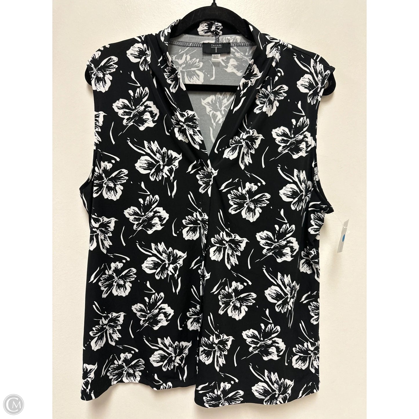 Top Long Sleeve By Alfani In Black, Size: 2x