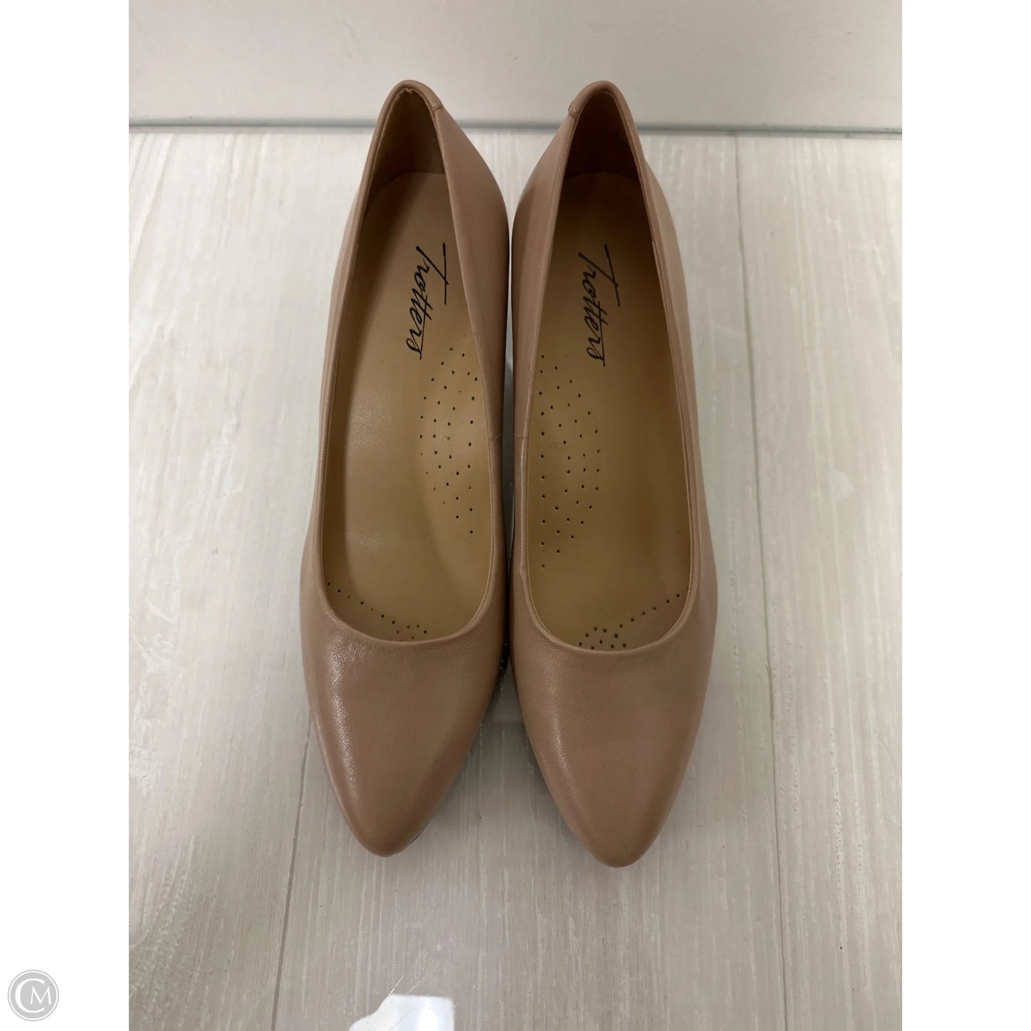 Shoes Heels Block By Clothes Mentor In Tan, Size: 6