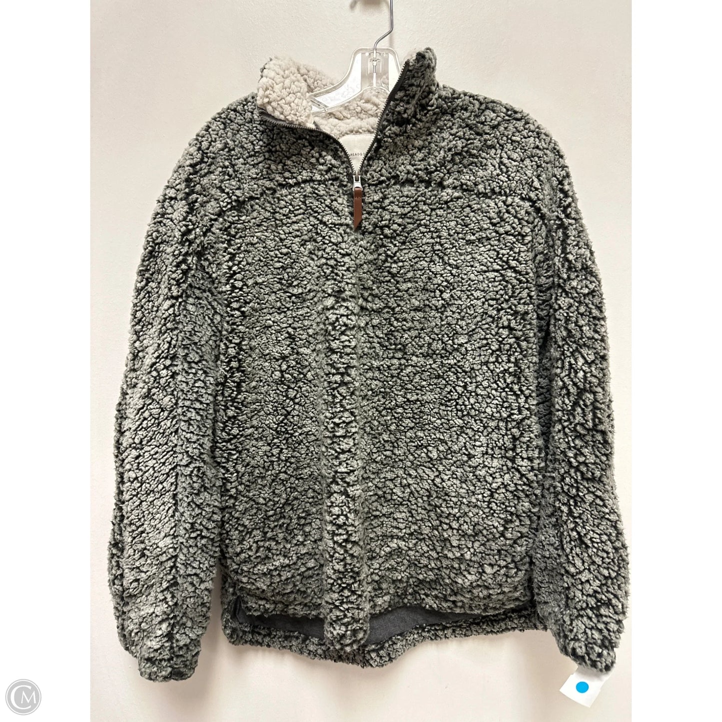 Sweater By Thread And Supply In Grey, Size: S