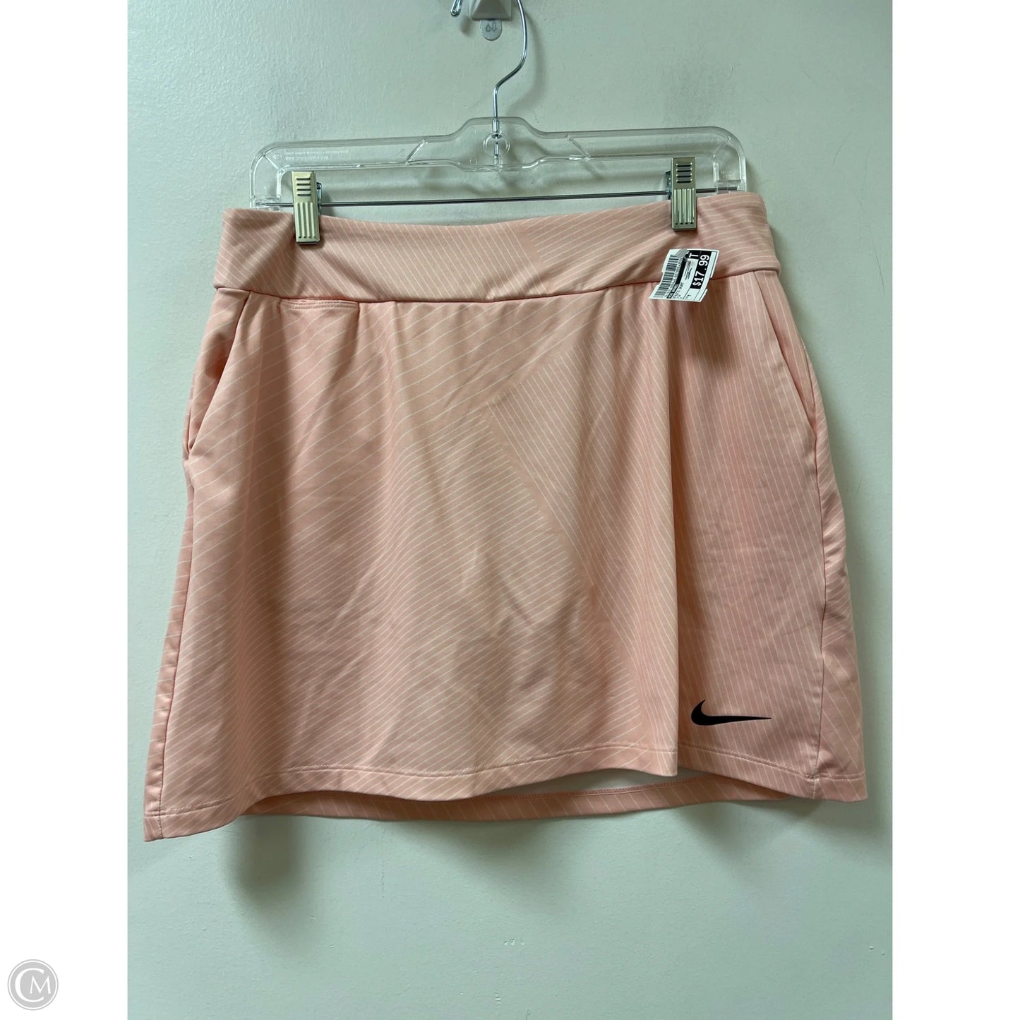 Athletic Skort By Nike Apparel In Pink, Size: M