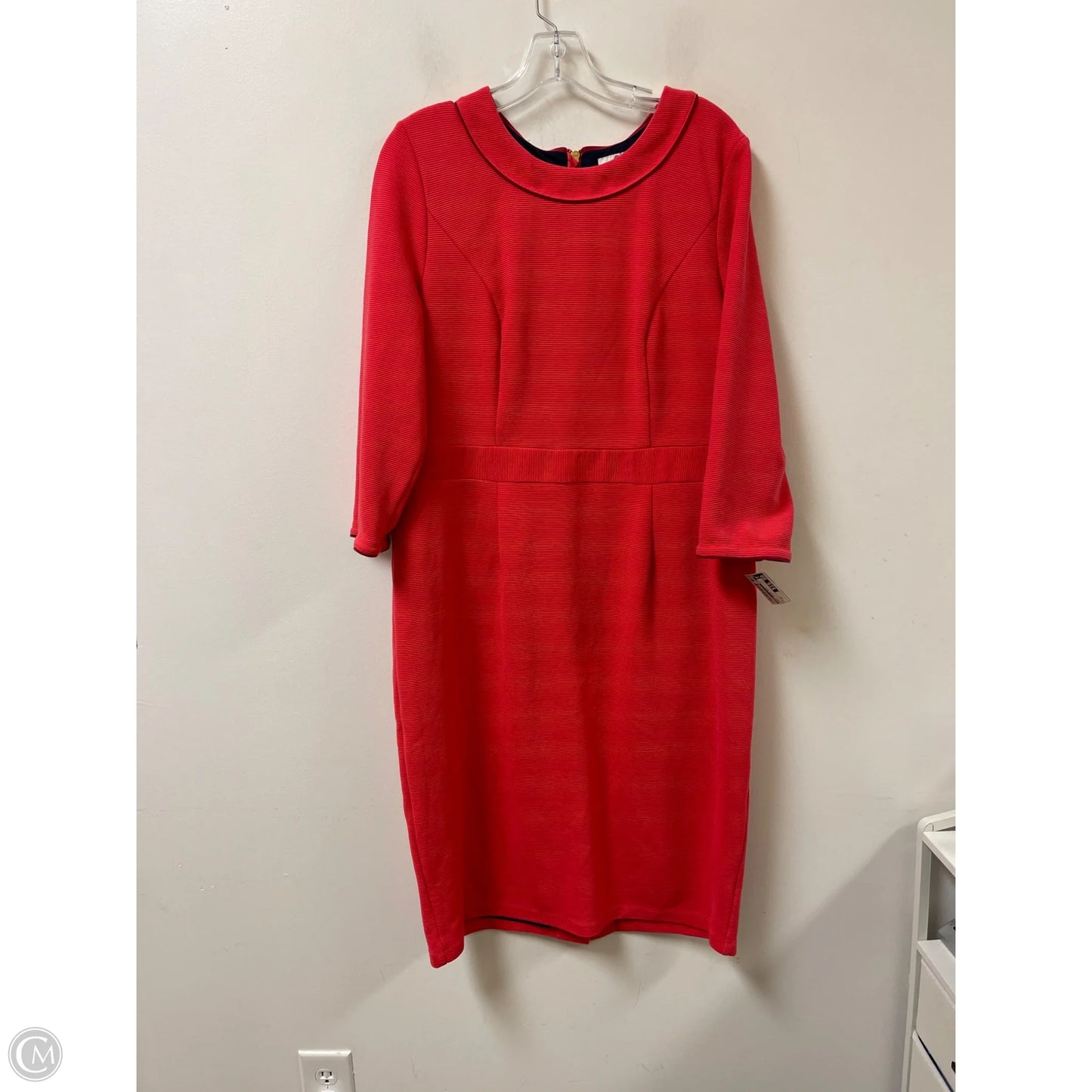 Dress Casual Midi By Boden In Pink, Size: Xl