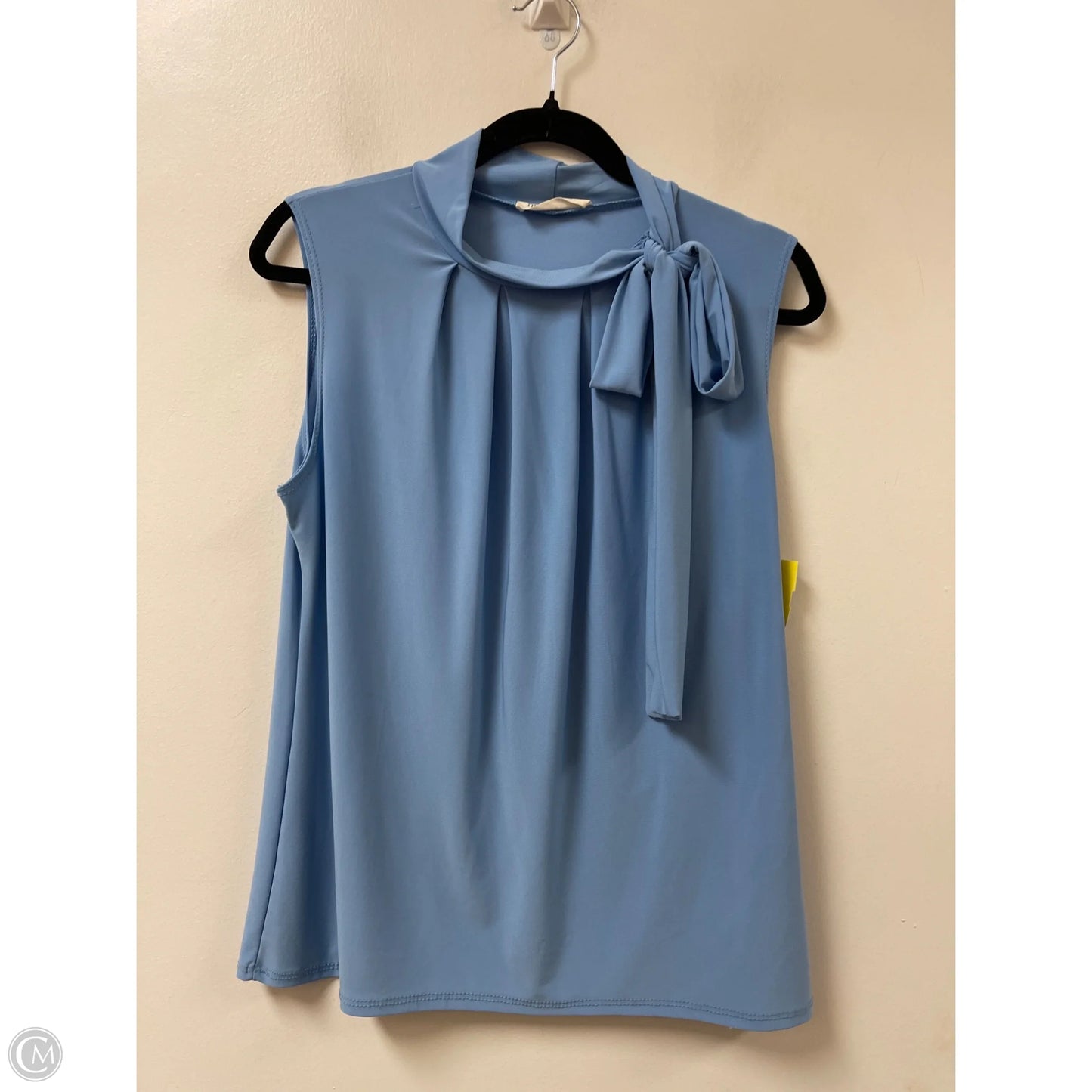 Top Sleeveless By Clothes Mentor In Blue, Size: L
