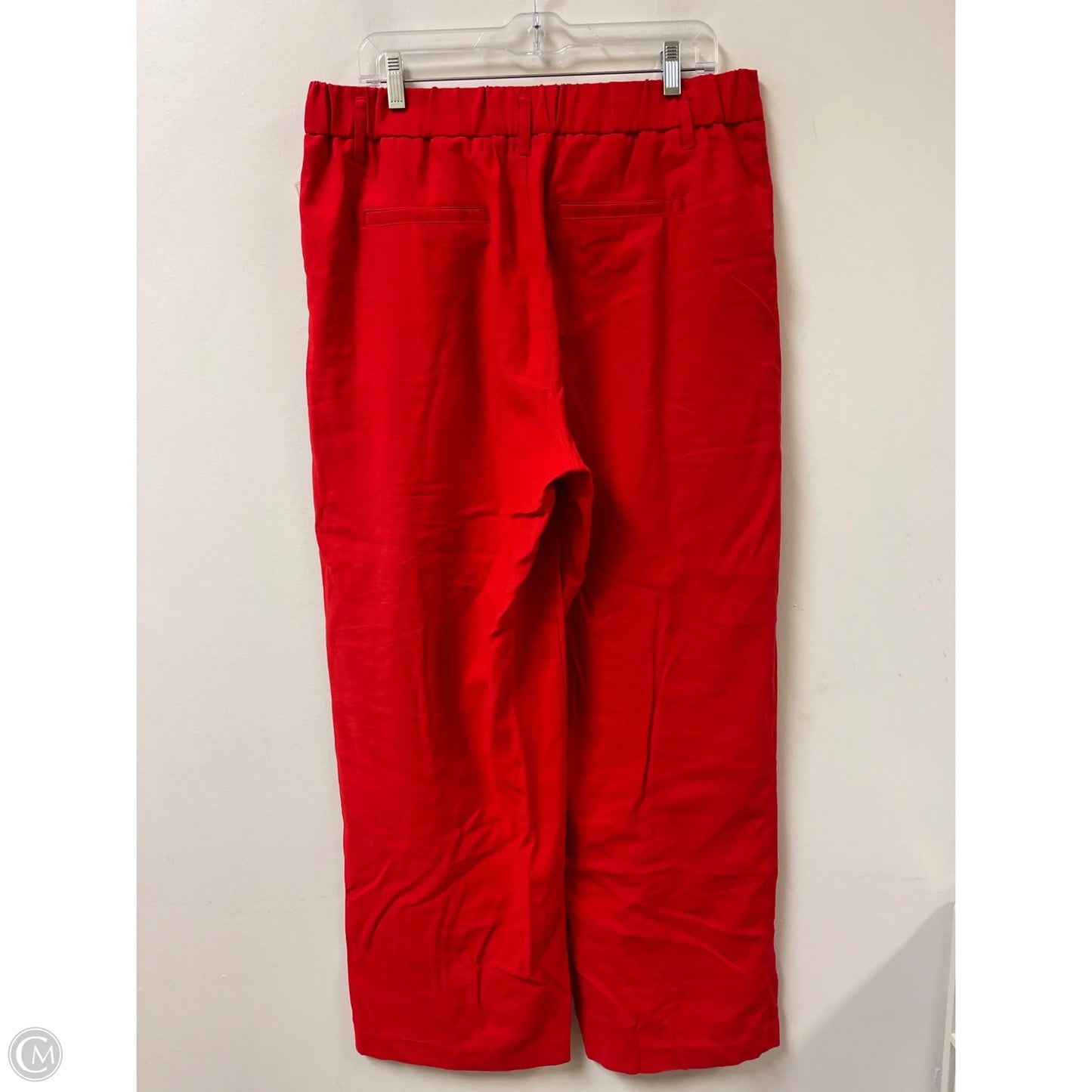 Pants Wide Leg By A New Day In Red, Size: 12