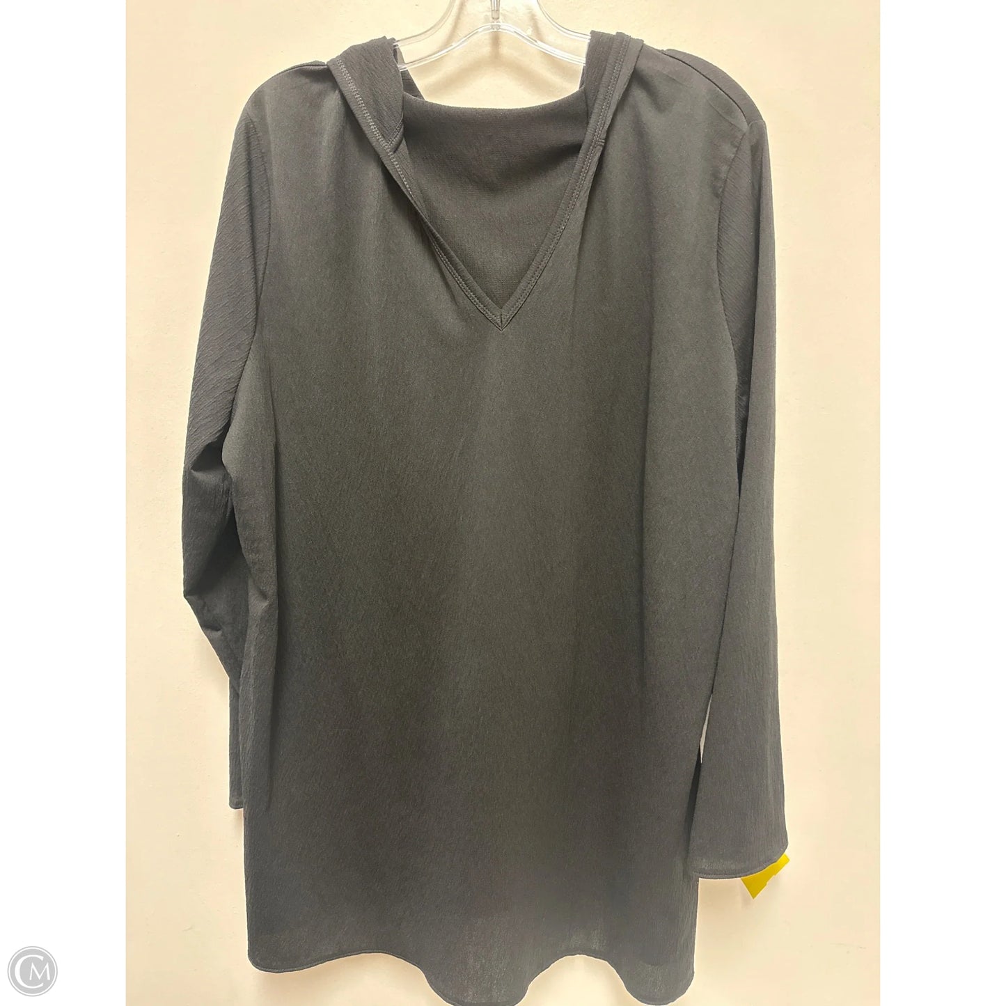 Top Long Sleeve By Clothes Mentor In Black, Size: Xl