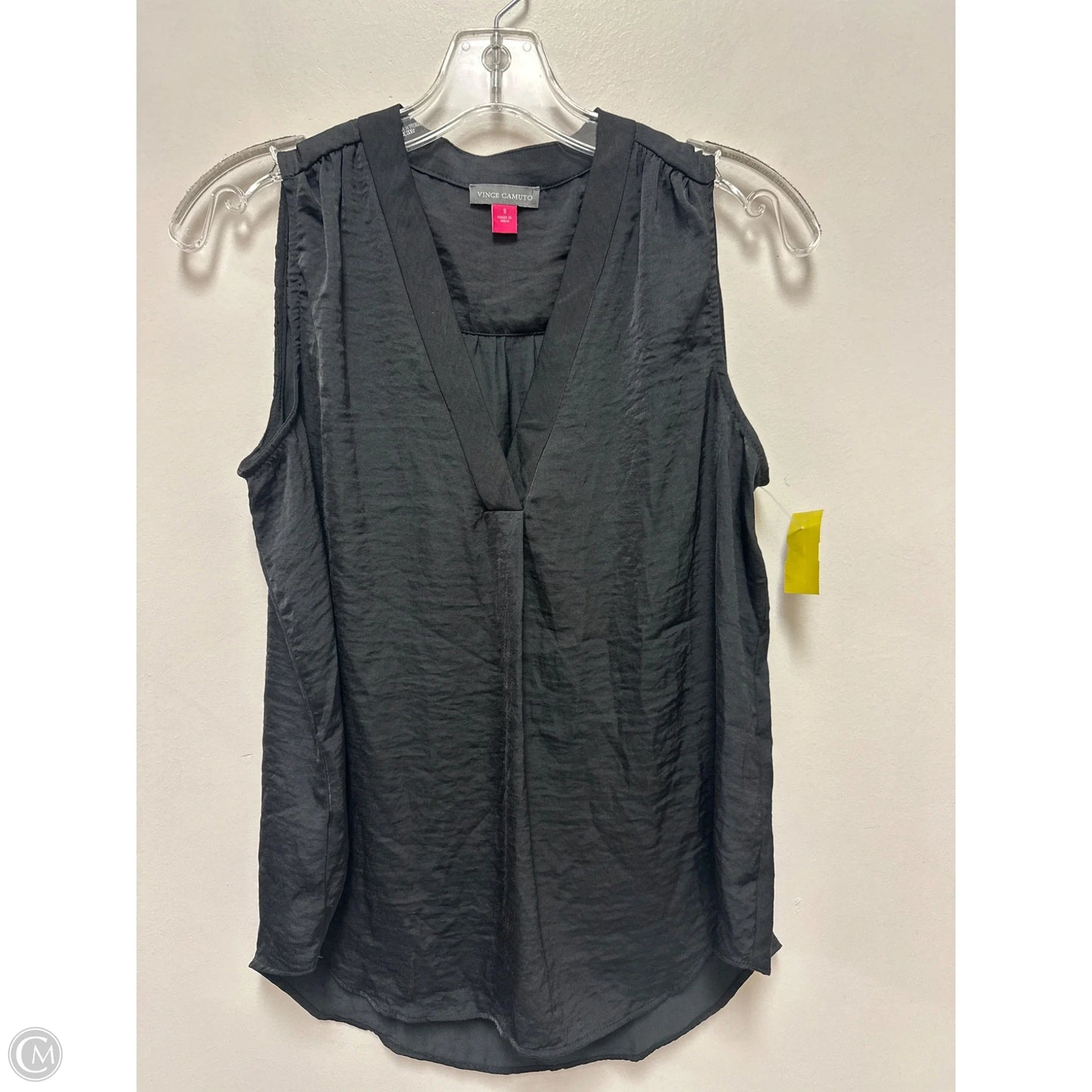 Top Sleeveless By Vince Camuto In Black, Size: S