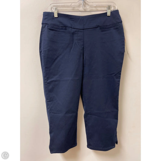 Pants Cropped By West Bound In Navy, Size: 12p