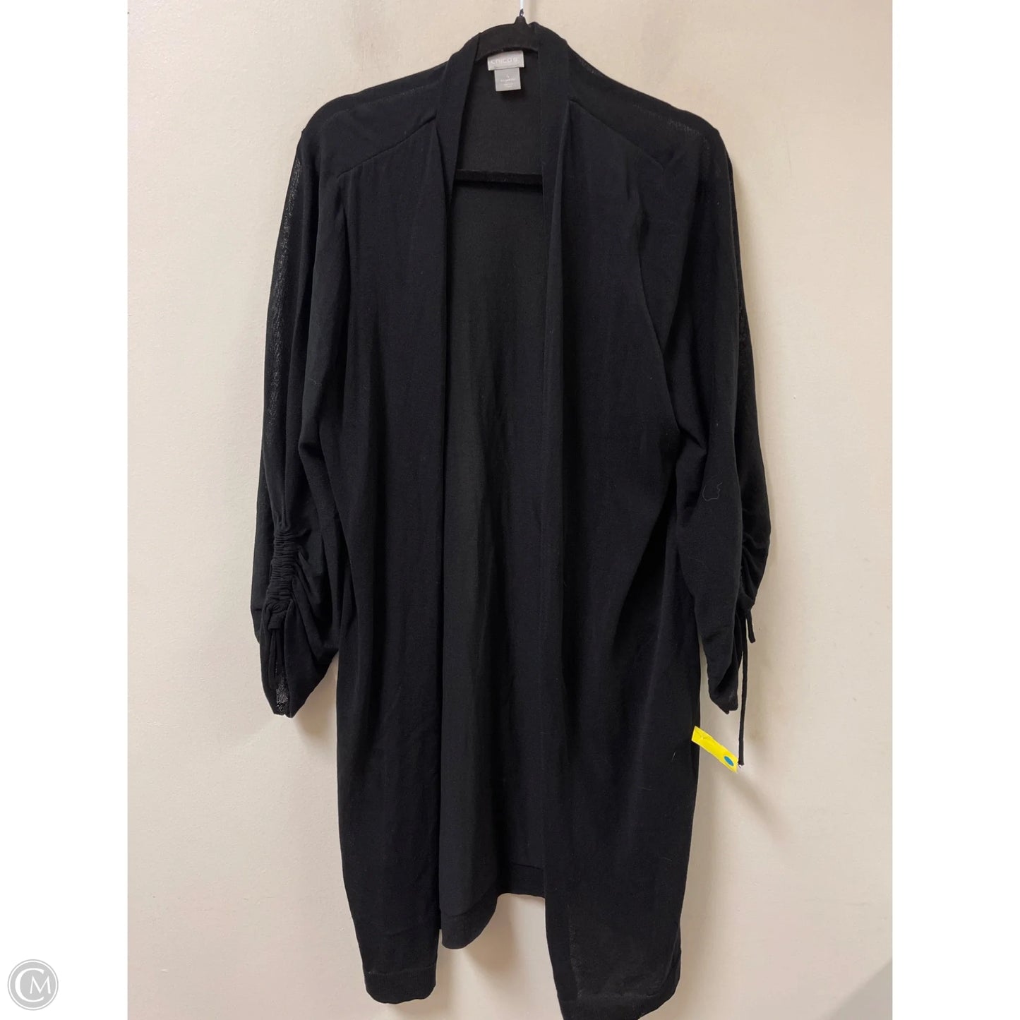 Cardigan By Chicos In Black, Size: 1x