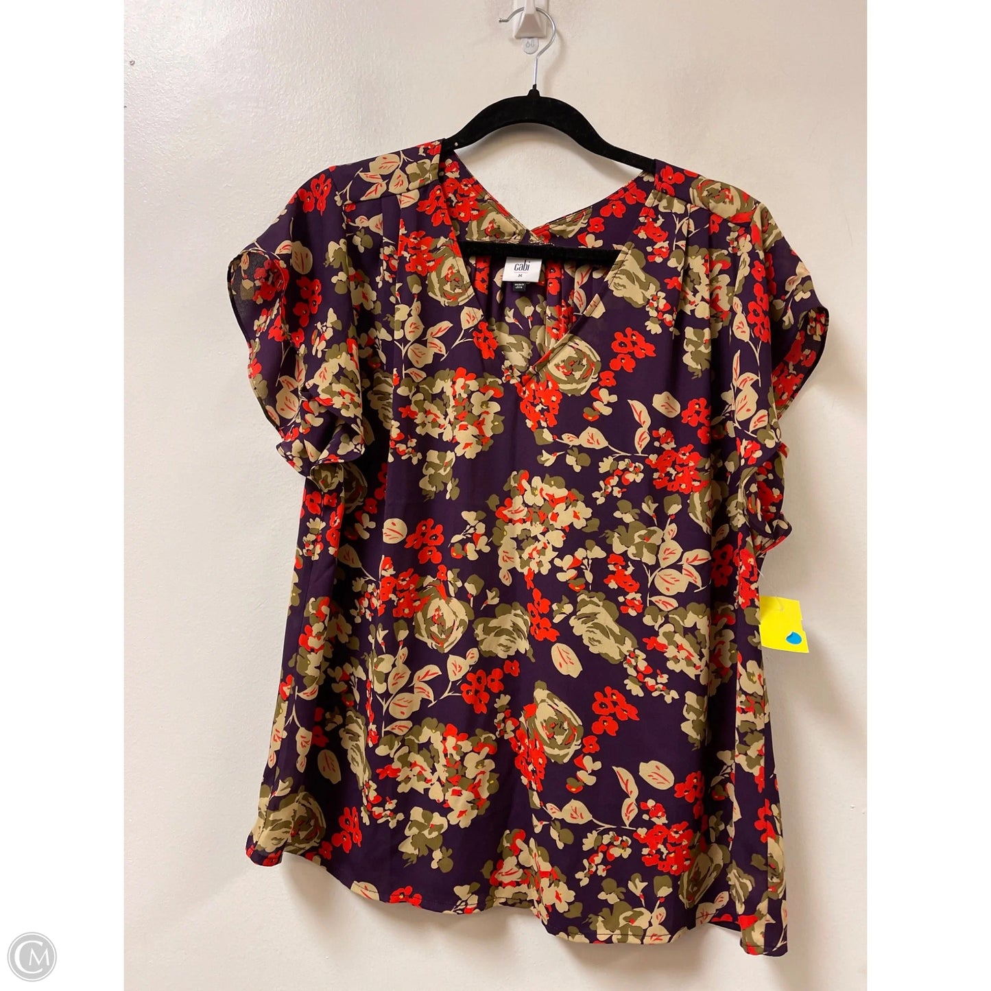 Top Sleeveless By Cabi In Purple, Size: M