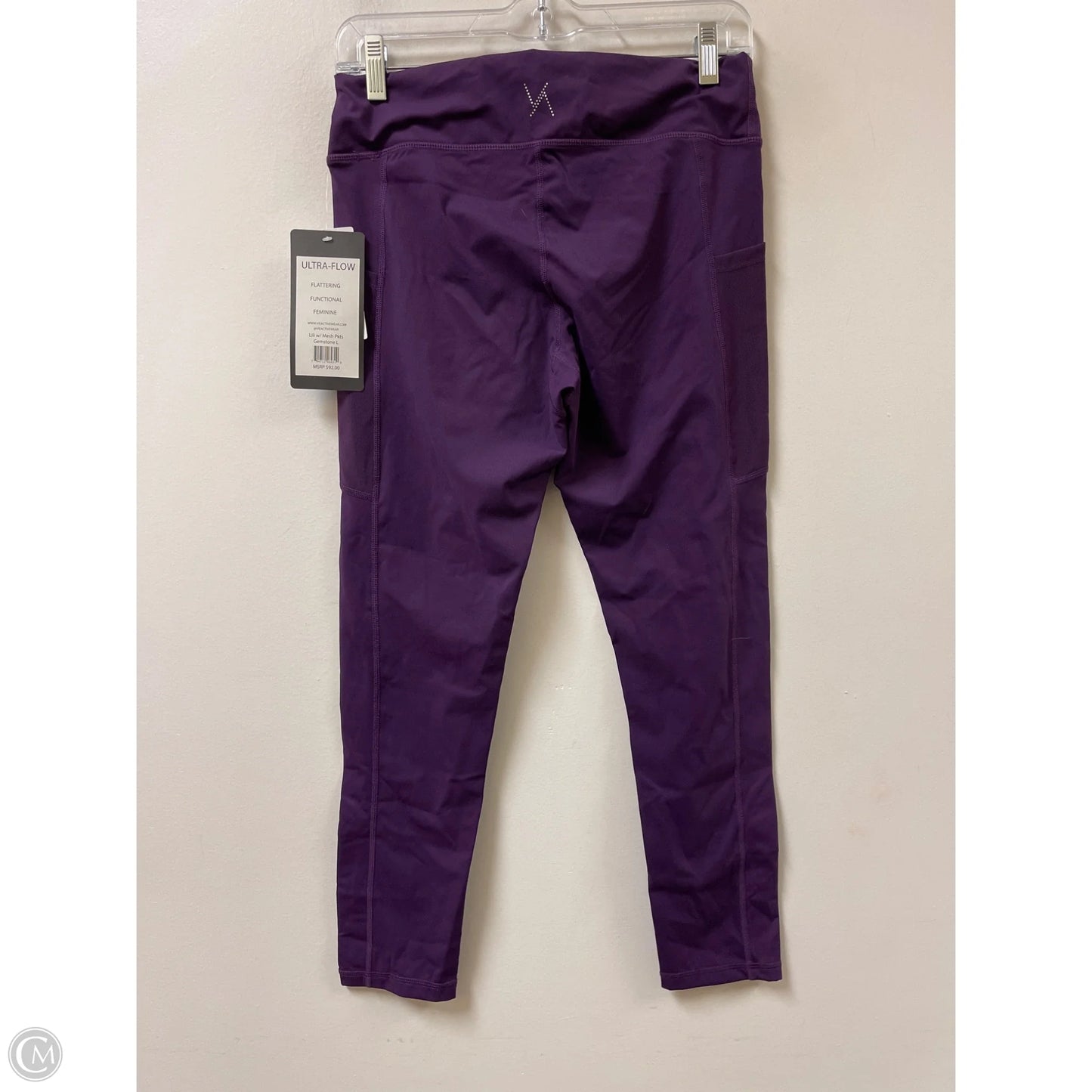 Athletic Leggings By Clothes Mentor In Purple, Size: L
