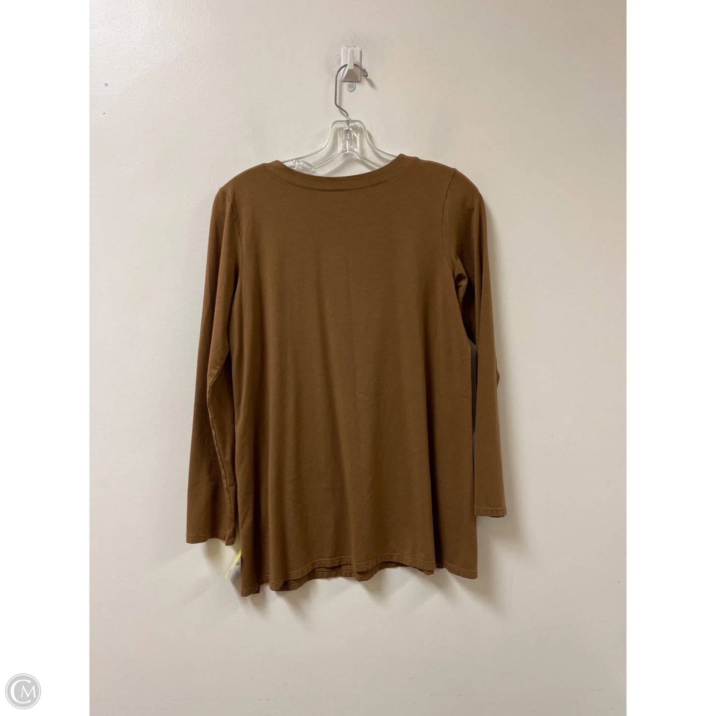 Top Long Sleeve By J. Jill In Brown, Size: Xs