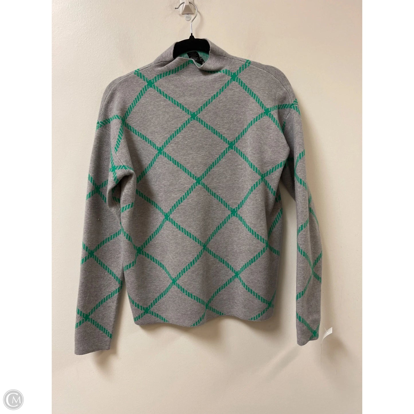 Sweater By Tahari In Grey, Size: S