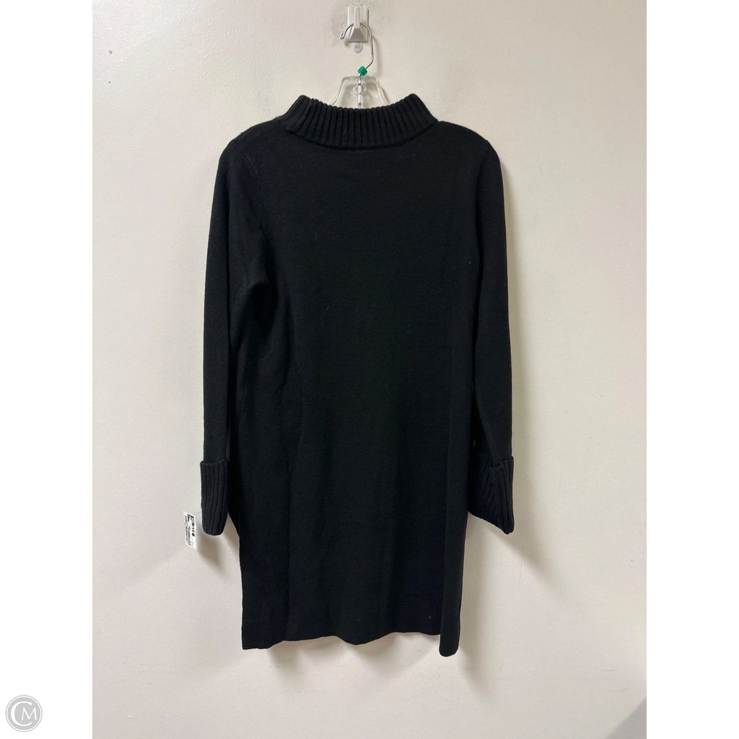 Dress Casual Midi By Chicos In Black, Size: S