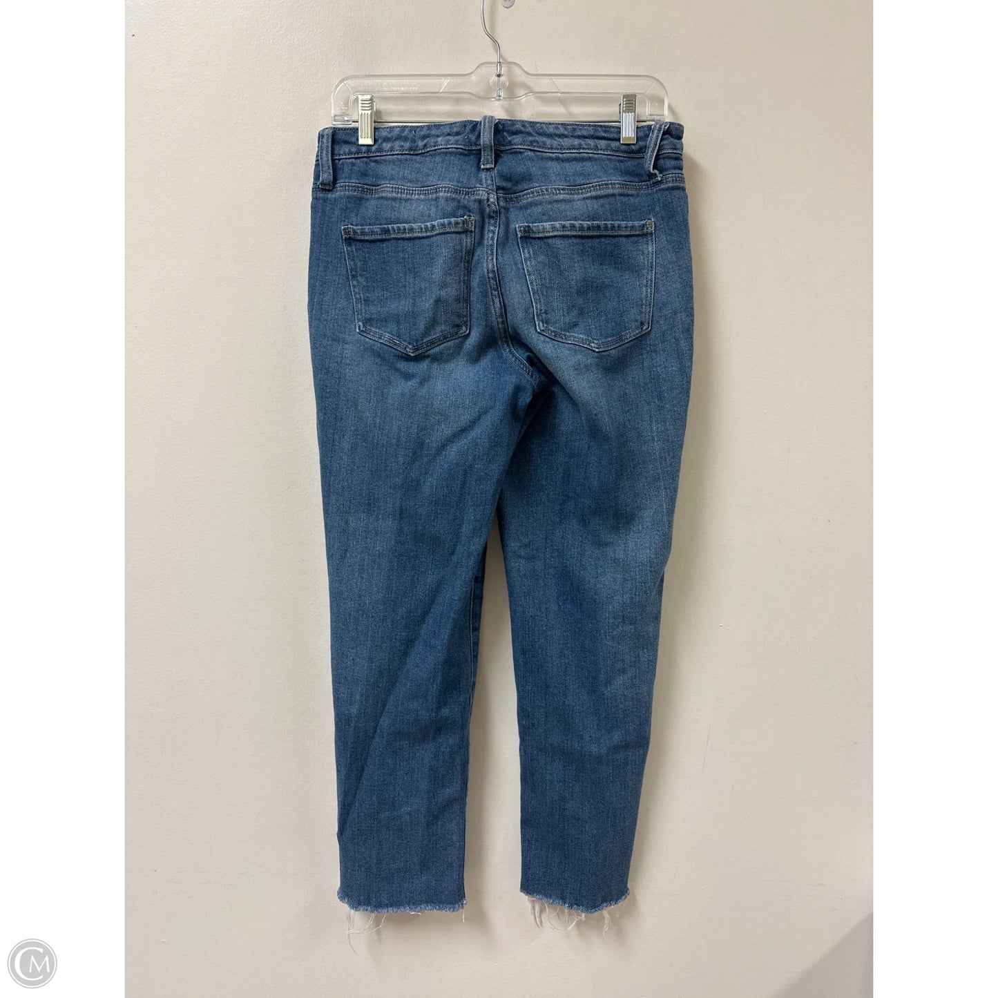 Jeans Straight By Wonderly In Blue Denim, Size: 4