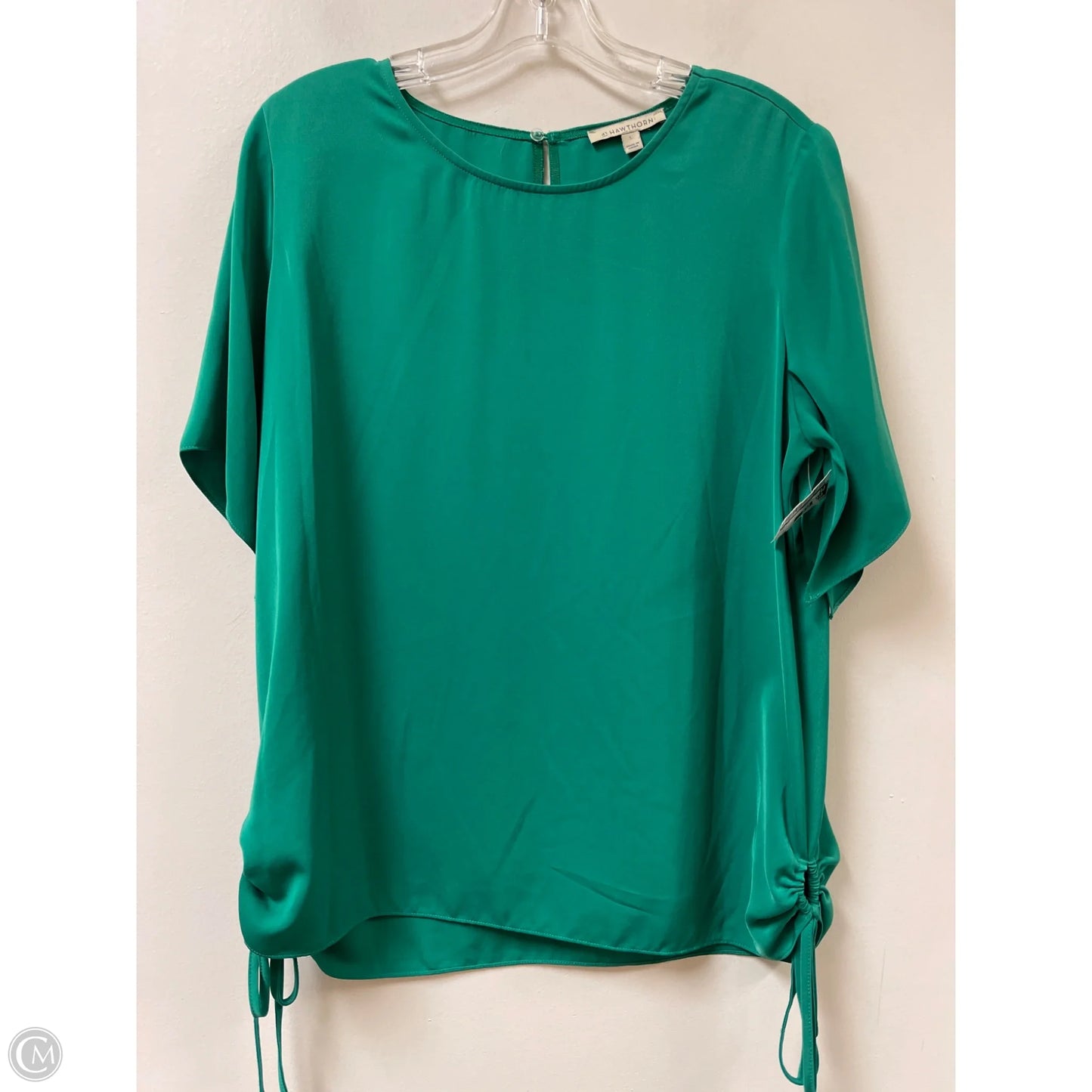 Top Short Sleeve By 41 Hawthorn In Green, Size: L