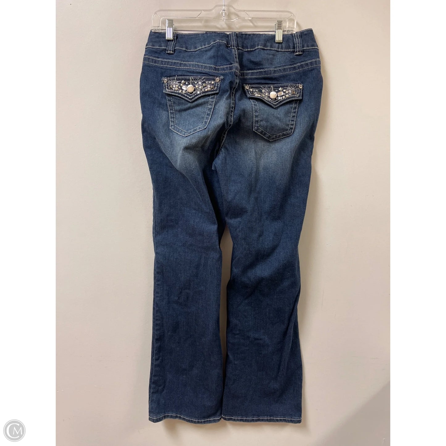 Jeans Boot Cut By Lane Bryant In Blue Denim, Size: 14