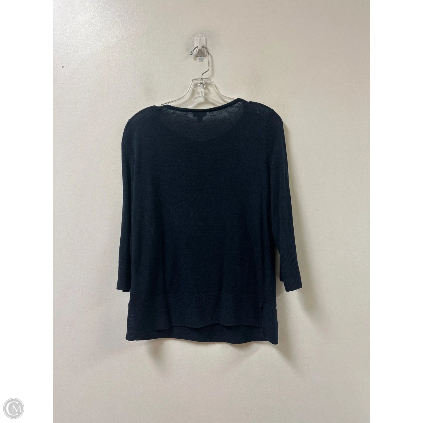 Top Long Sleeve By J. Jill In Navy, Size: S