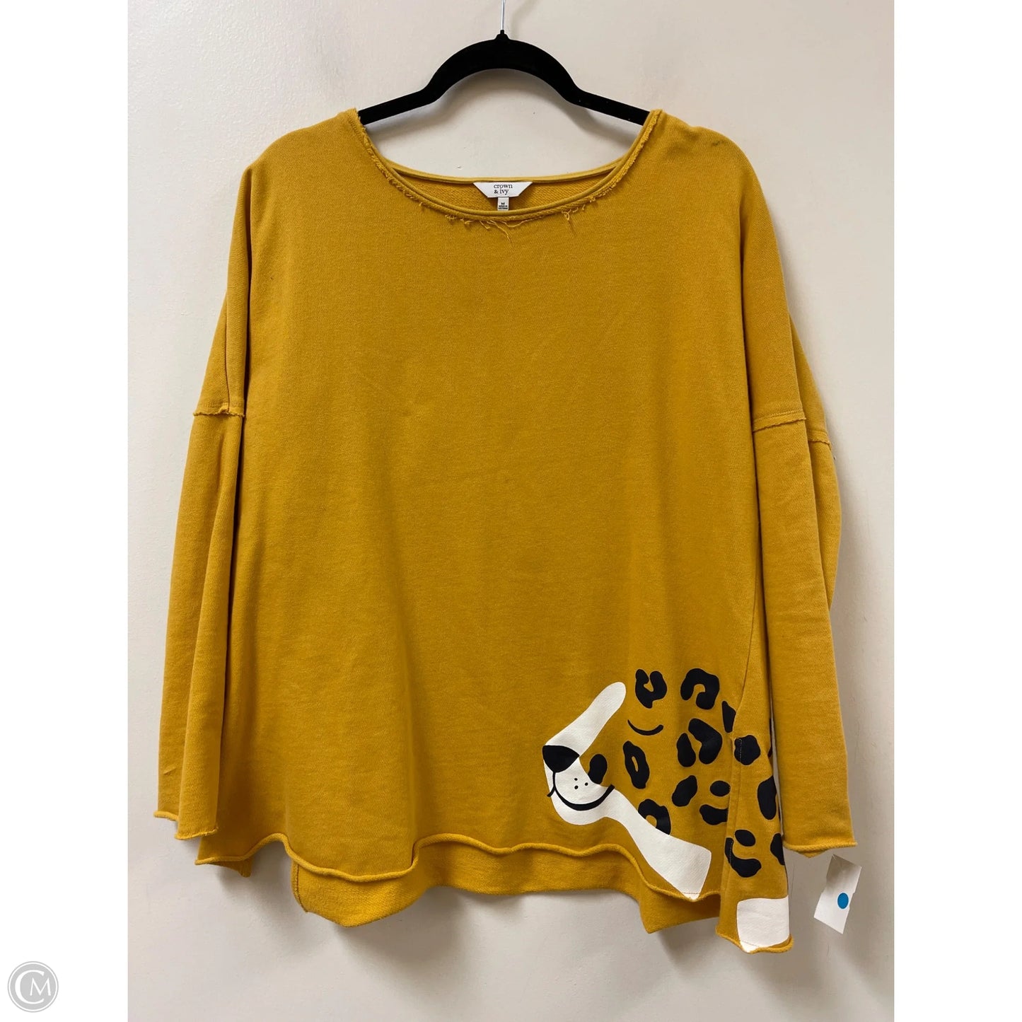 Sweater By Crown And Ivy In Yellow, Size: M