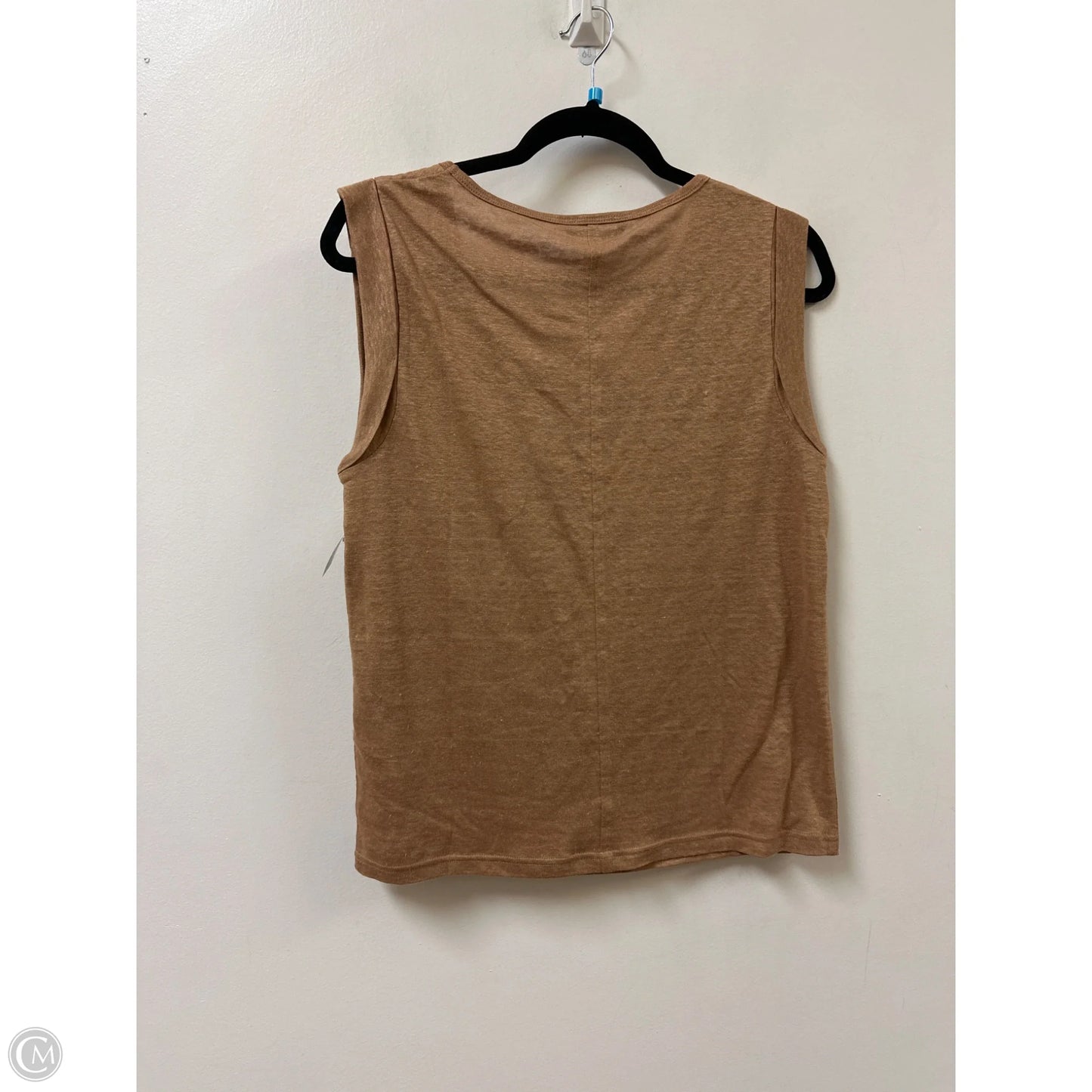 Top Sleeveless By Banana Republic In Brown, Size: M