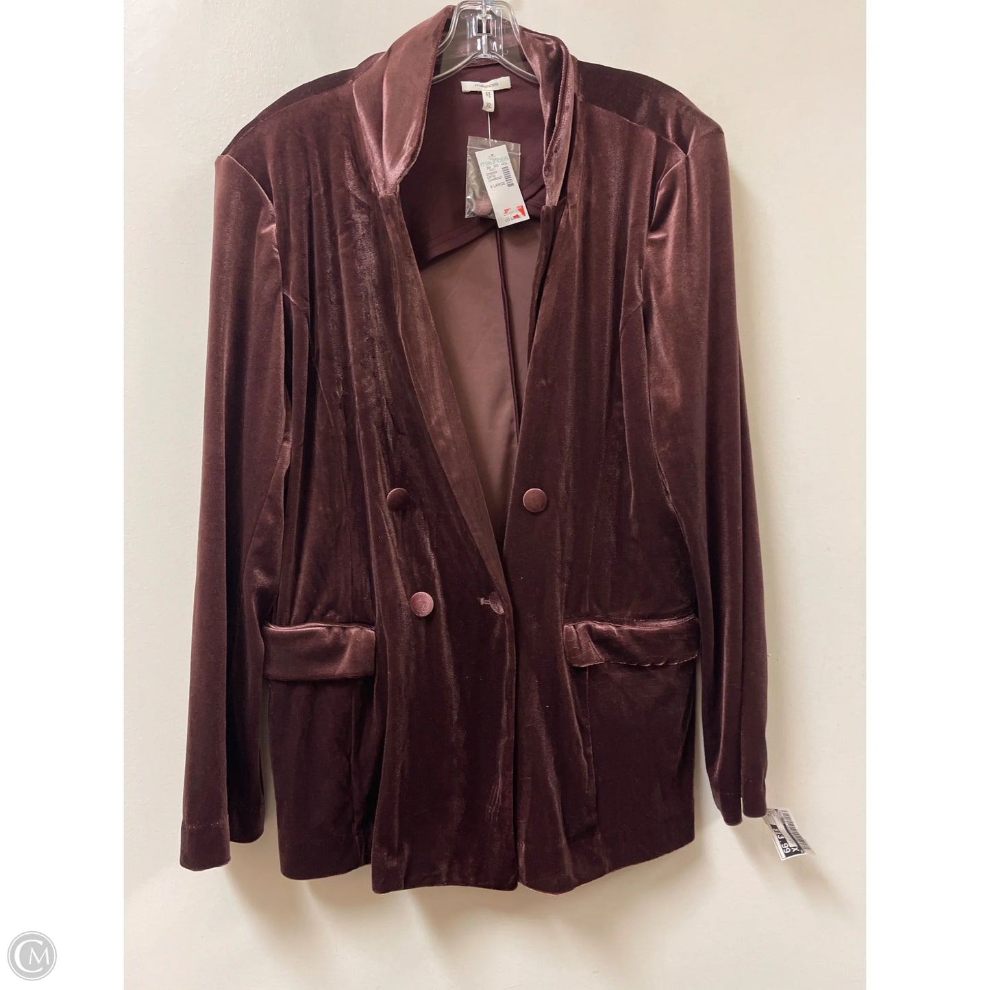 Blazer By Maurices In Brown, Size: Xl