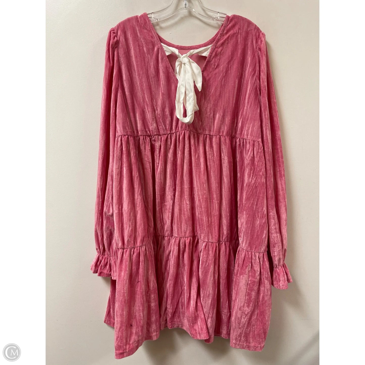 Dress Casual Short By Clothes Mentor In Pink, Size: Xl