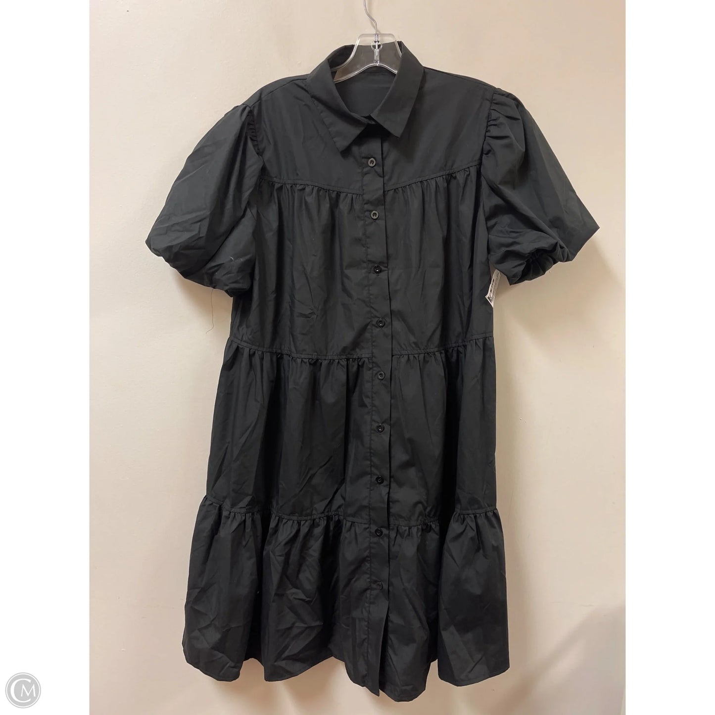 Dress Casual Short By Clothes Mentor In Black, Size: L