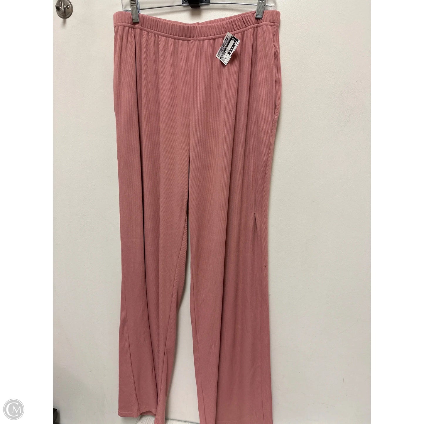 Pants Wide Leg By Ekouaer In Pink, Size: 22